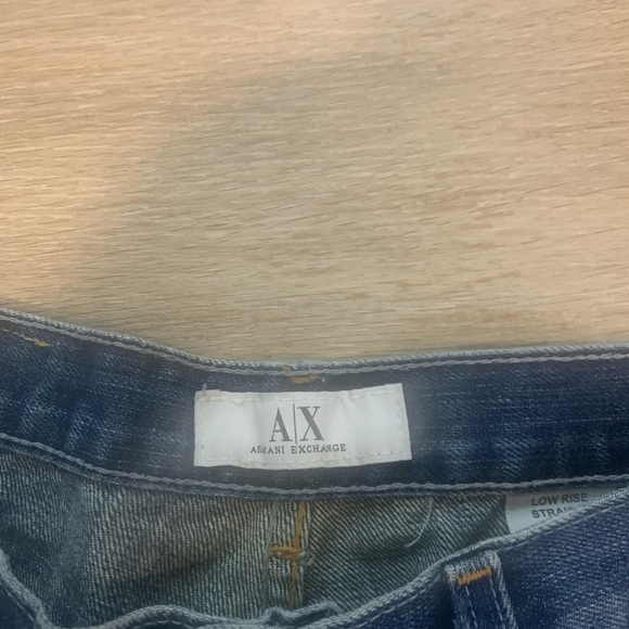 A/X Armani Exchange Dark Blue Denim - Size 8 - Picture 5 of 6